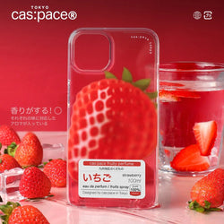 cas:pace 22A/W 「strawberry」アロマ携帯ケース - cas:pace 殼空間