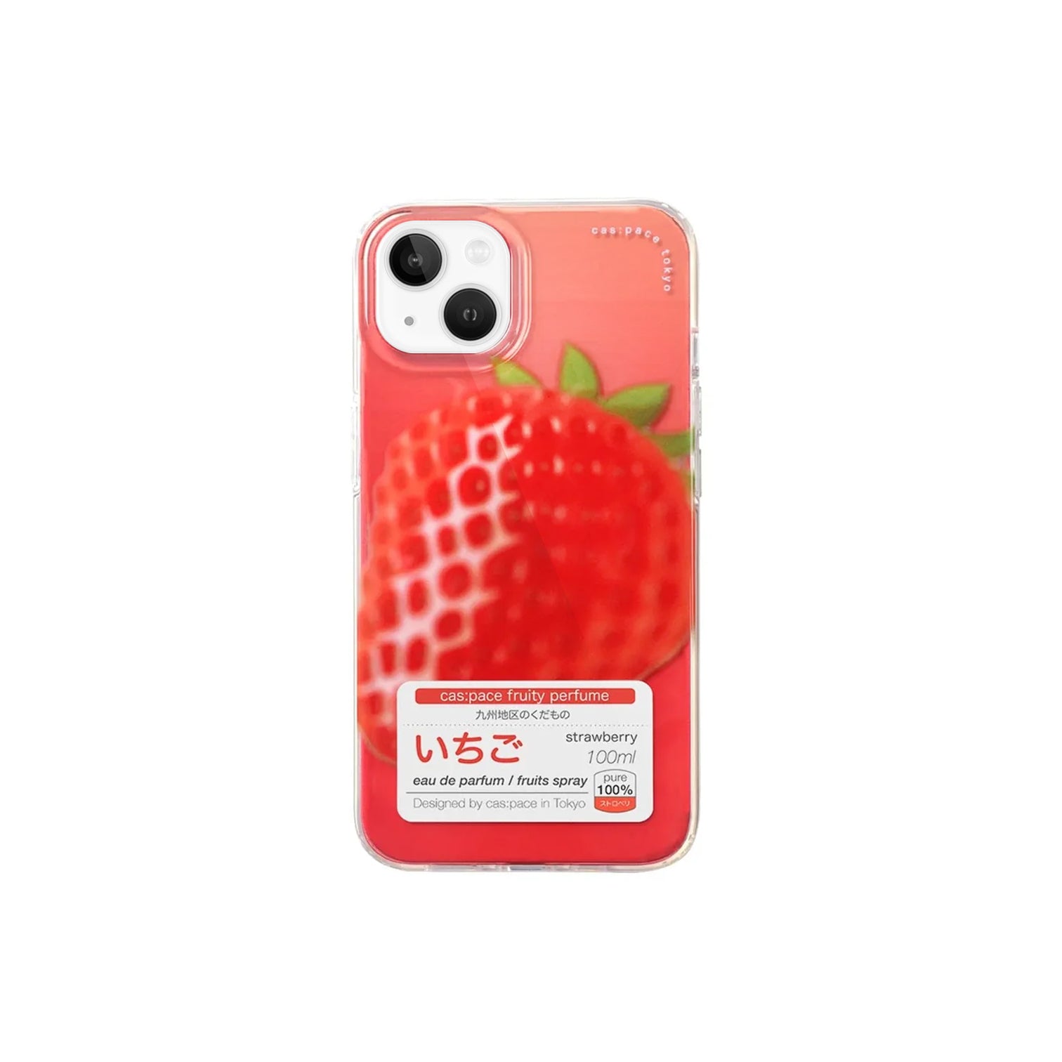 cas:pace 22A/W 「strawberry」アロマ携帯ケース - cas:pace 殼空間