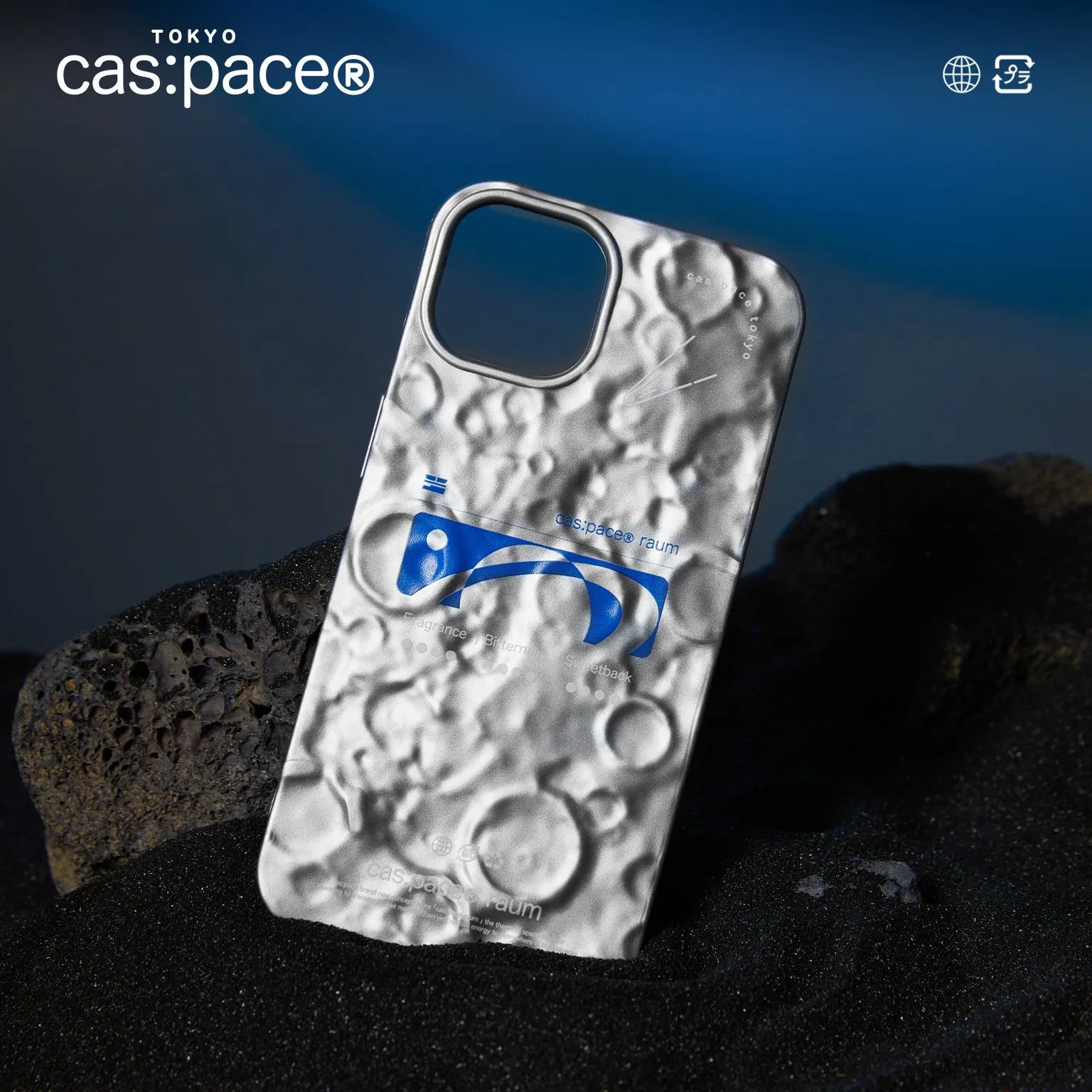 cas:pace 22A/W「cas:pace raum」しわ加工携帯ケース - cas:pace 殼空間