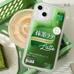cas:pace 22S/S "Matcha Latte" Quicksand Phone Case cas:pace 22S/S "Matcha Latte" Quicksand Phone Case