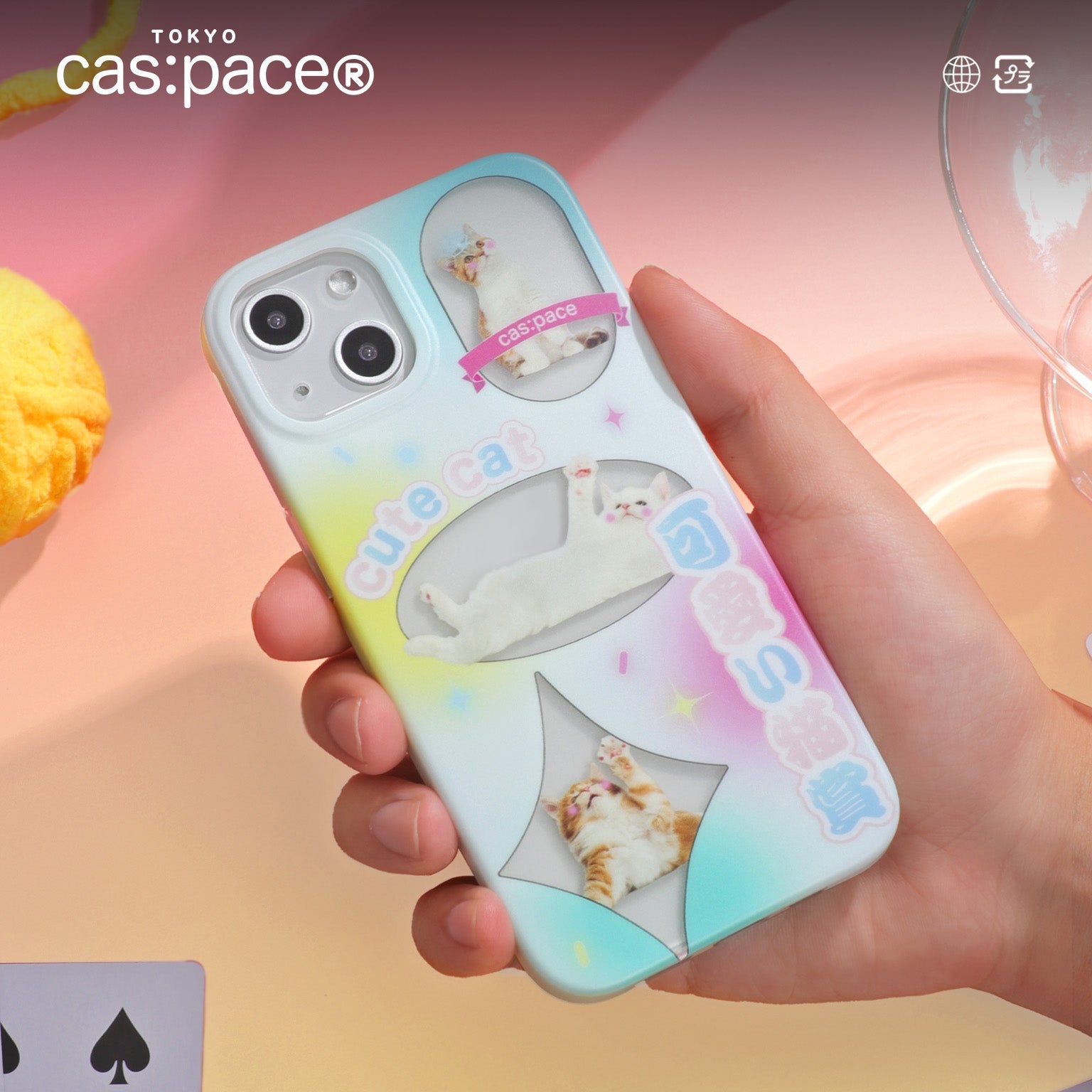 cas:pace 22S/S 「かわいい猫大賞」携帯ケース - cas:pace 殼空間
