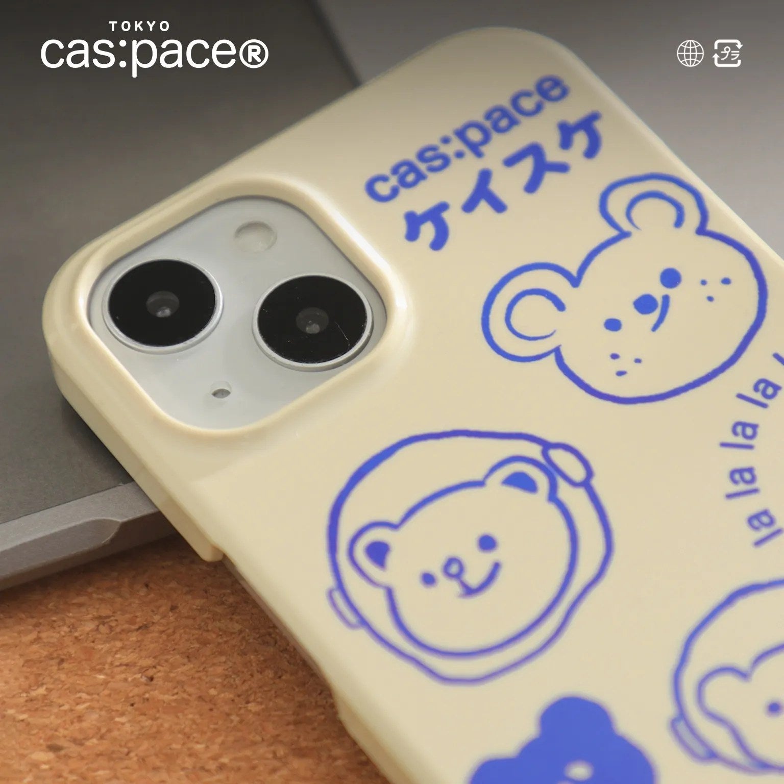 cas:pace 22S/S「手描き圭介」携帯ケース - cas:pace 殼空間