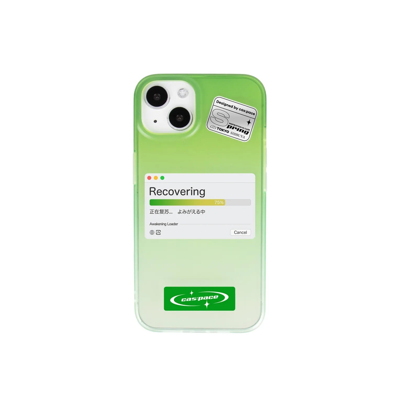 cas:pace 22S/S 「春に戻る」携帯ケース＋お揃いの携帯ストラップ - cas:pace 殼空間