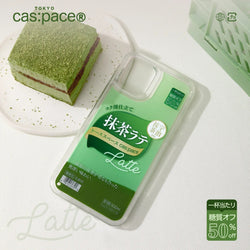 cas:pace 22S/S「抹茶ラテ」流れる携帯ケース - cas:pace 殼空間