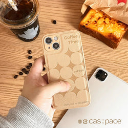 cas:pace 22S/S 「coffeetime」レザー携帯ケース - cas:pace 殼空間