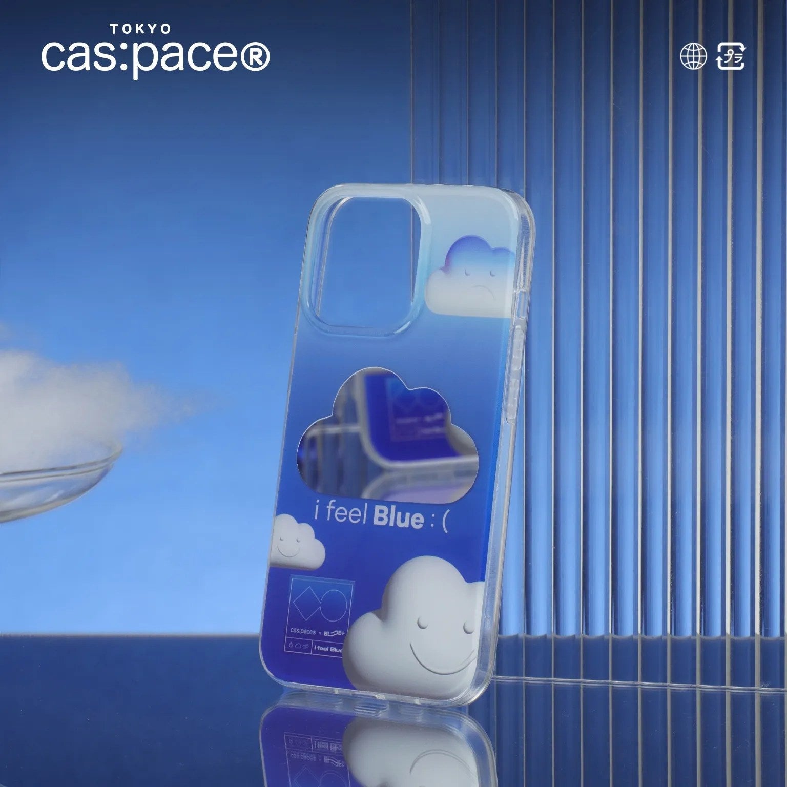 cas:pace 22S/S 「I feel blue」携帯ケース - cas:pace 殼空間