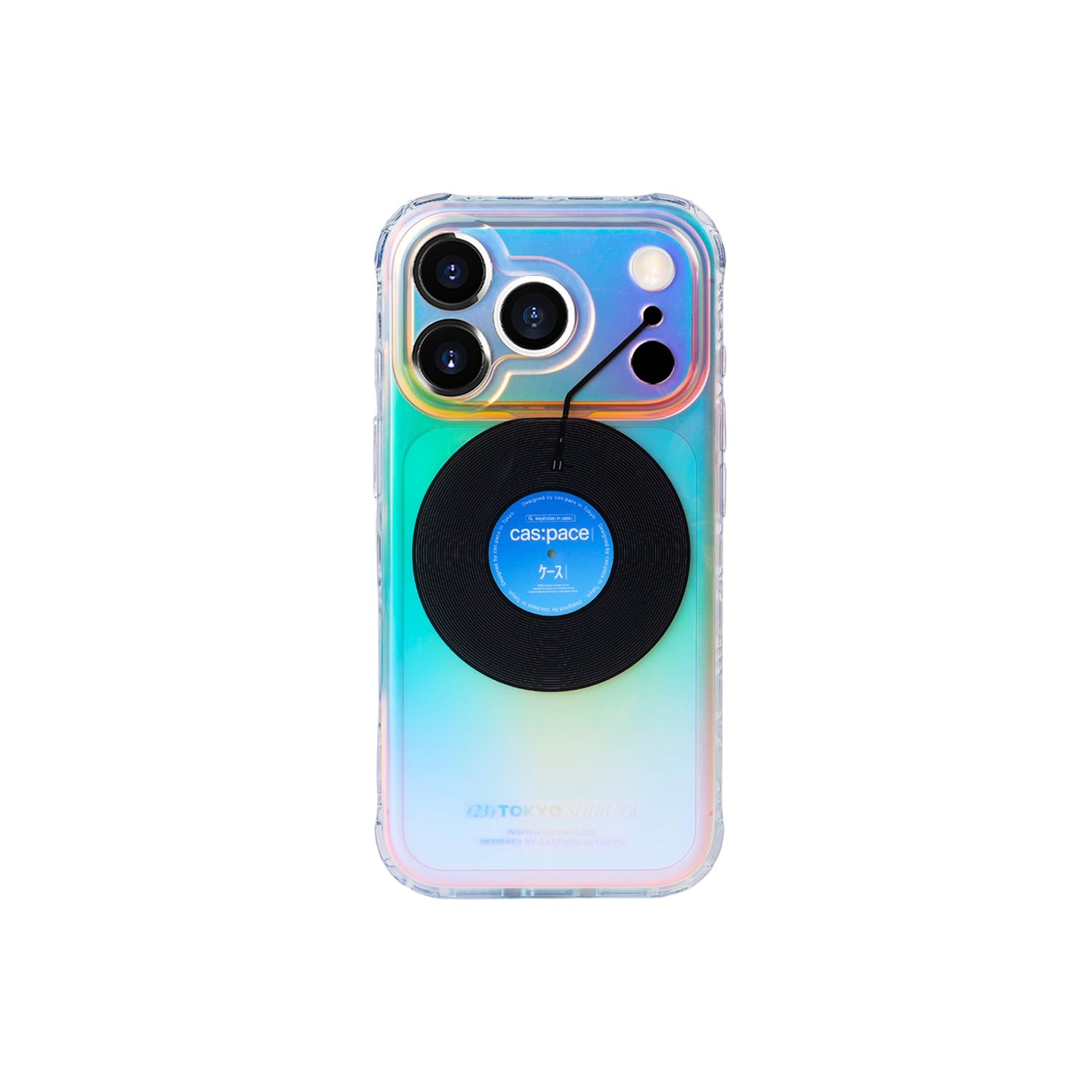 cas:pace 22S/S MagSafe対応「黒いレコード」携帯ケース - cas:pace 殼空間