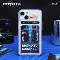 cas:pace 22S/S 「New York Subway」カード入れ携帯ケース - cas:pace 殼空間