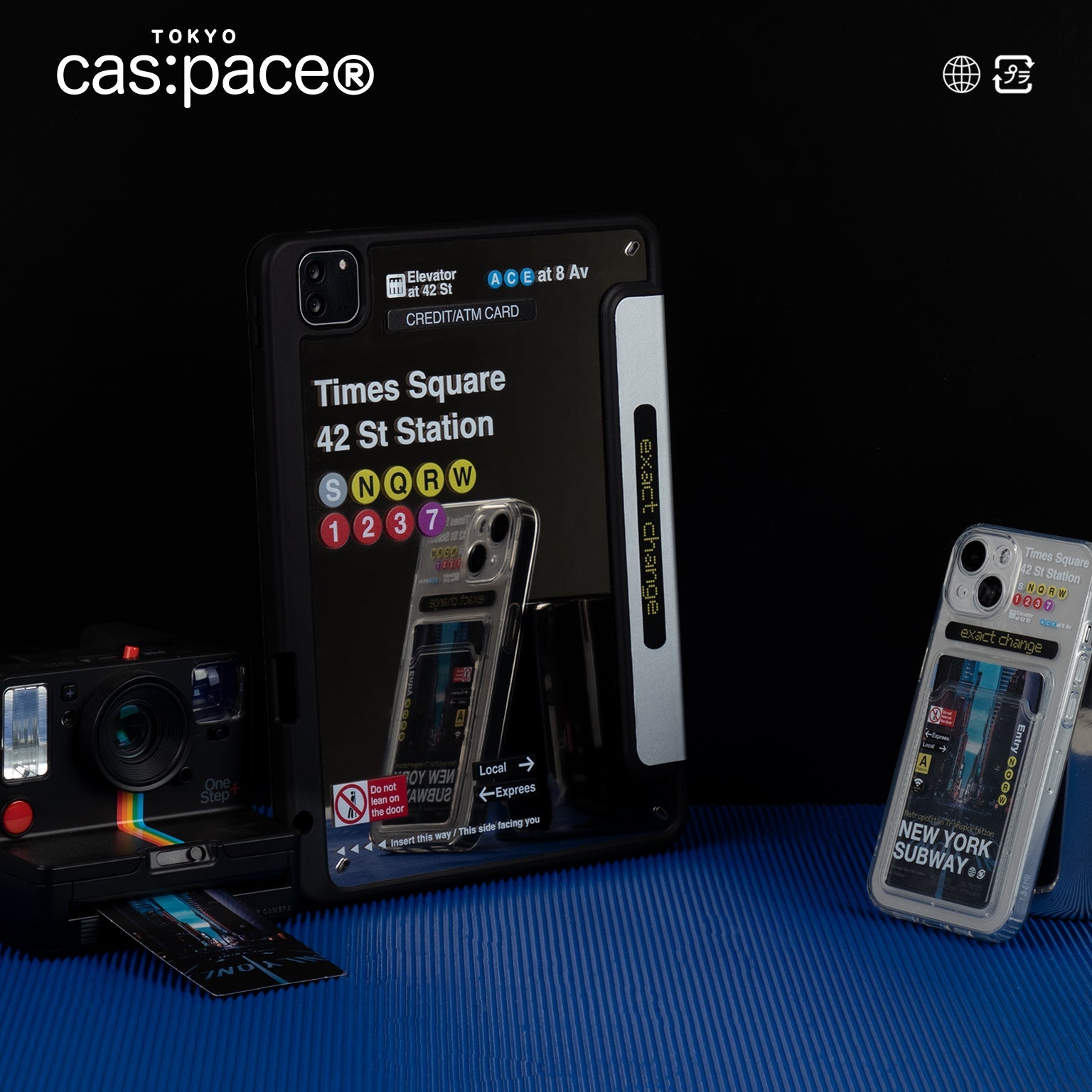 cas:pace 22S/S 「New York Subway」 iPadケース - cas:pace 殼空間