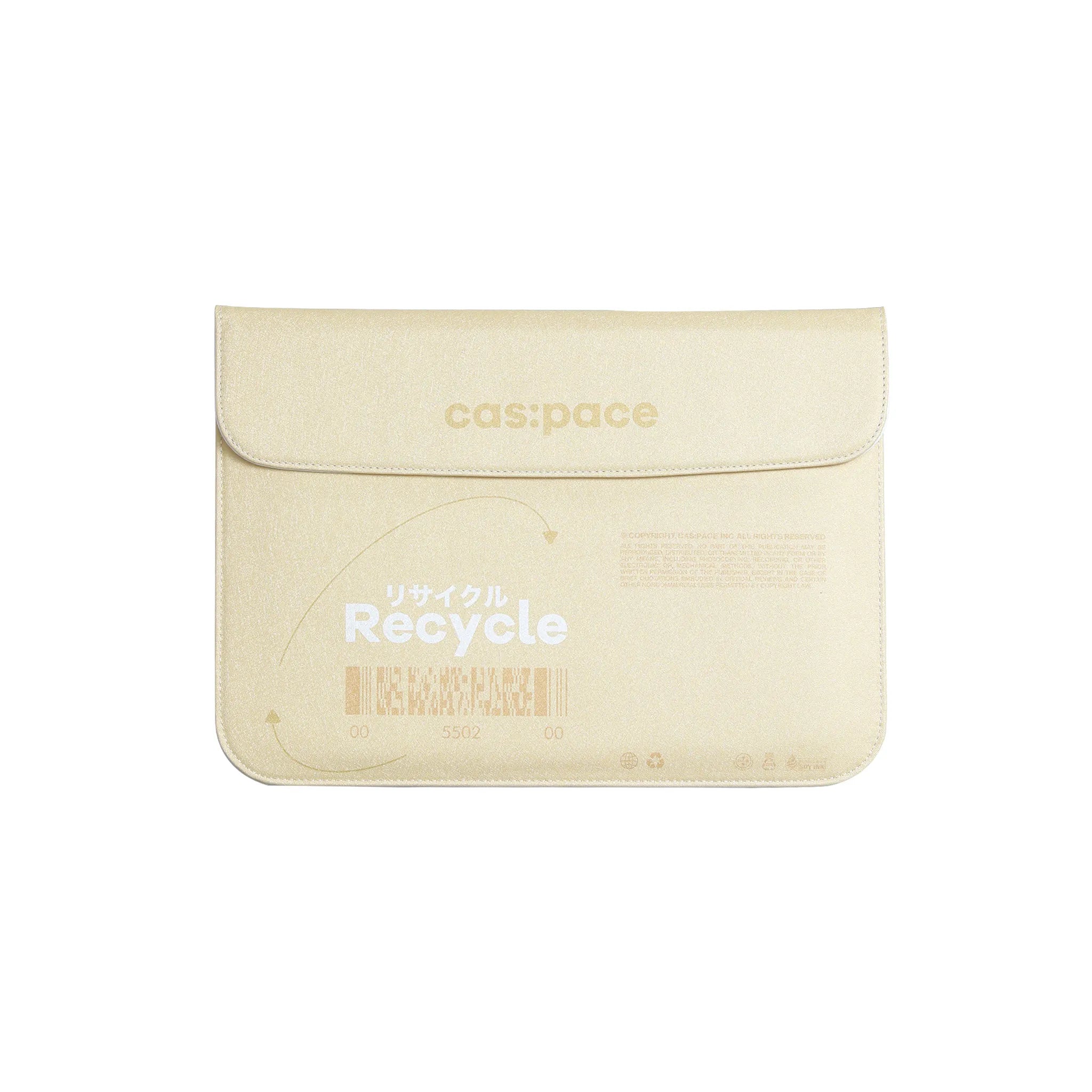 cas:pace 22S/S 「recycle」パソコンバッグ - cas:pace 殼空間
