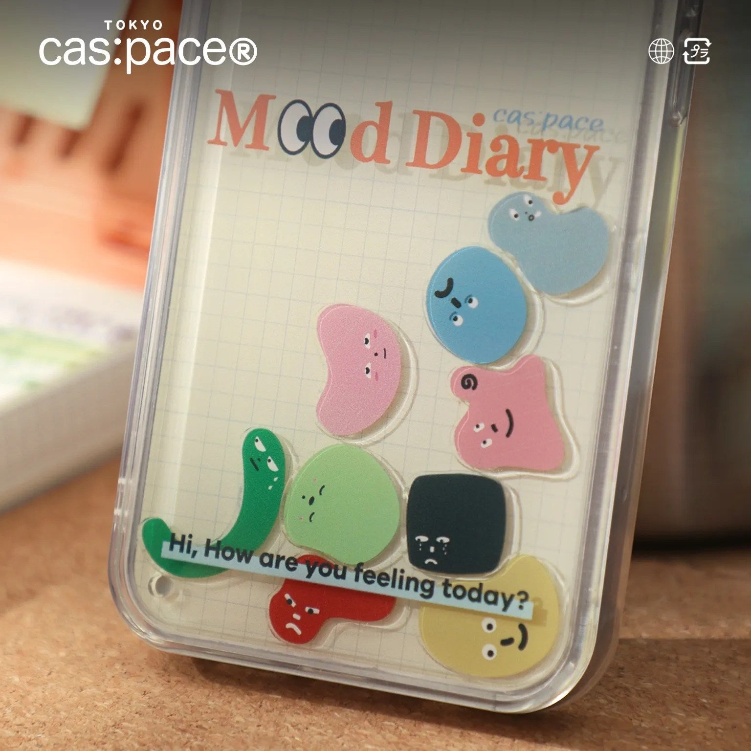 cas:pace 22S/S「mood diary」流れる携帯ケース - cas:pace 殼空間