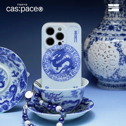 cas:pace 23A/W「青花磁器」携帯ケース - cas:pace 殼空間