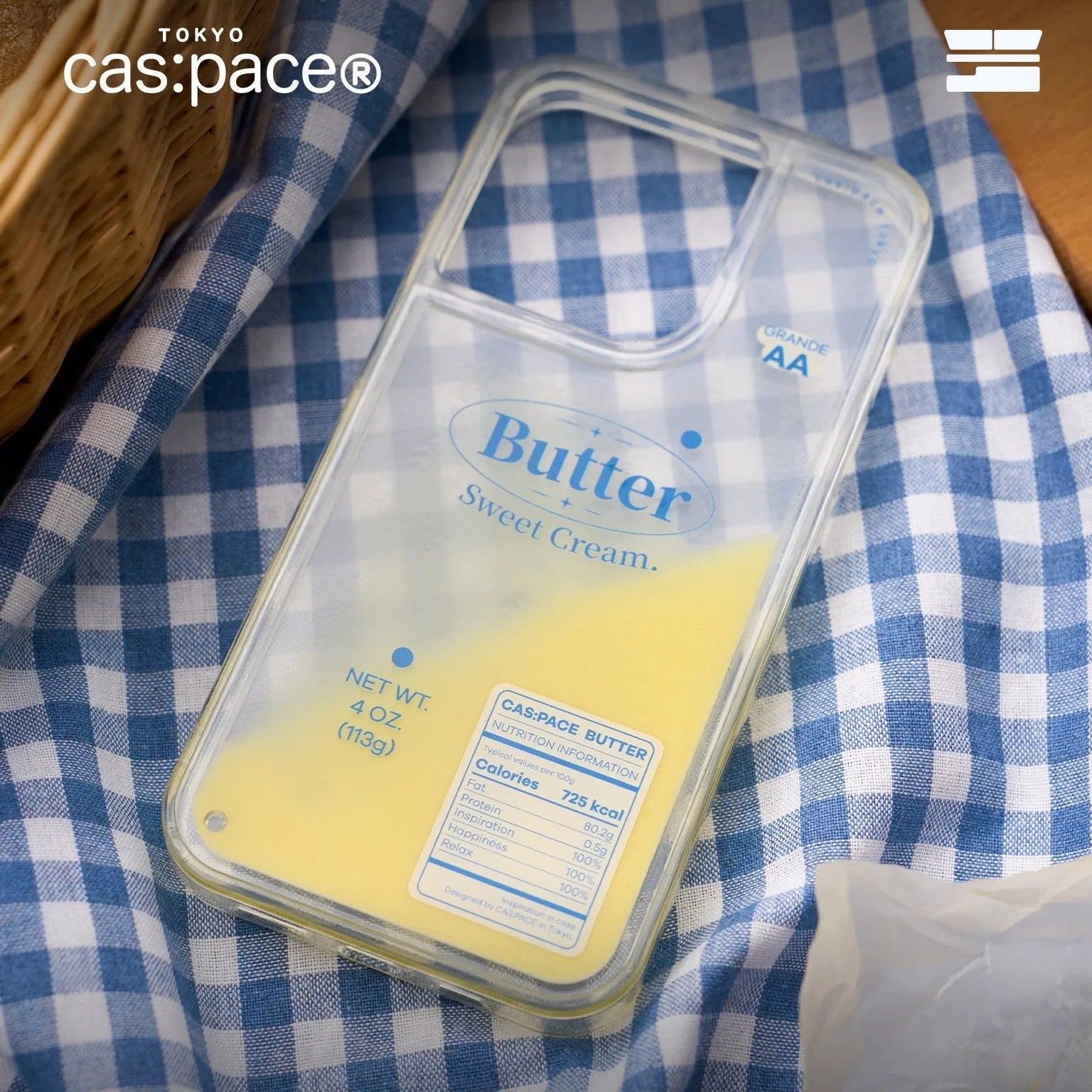 cas:pace 23A/W「バター」流砂携帯ケース - cas:pace 殼空間