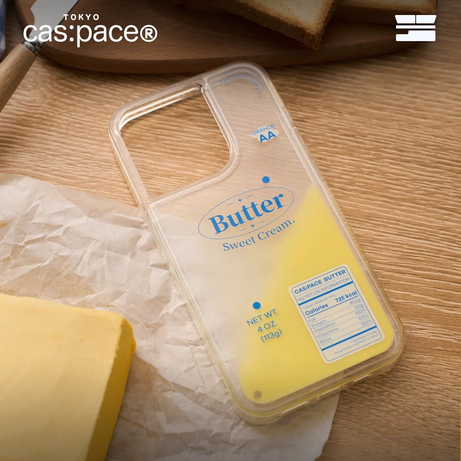 cas:pace 23A/W「バター」流砂携帯ケース - cas:pace 殼空間