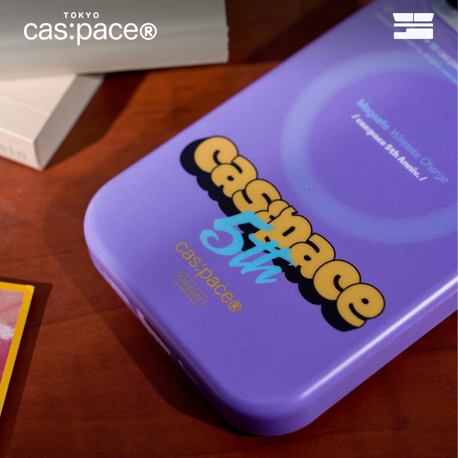cas:pace 23A/W「cas:pace 5th」携帯ケース - purple - cas:pace 殼空間
