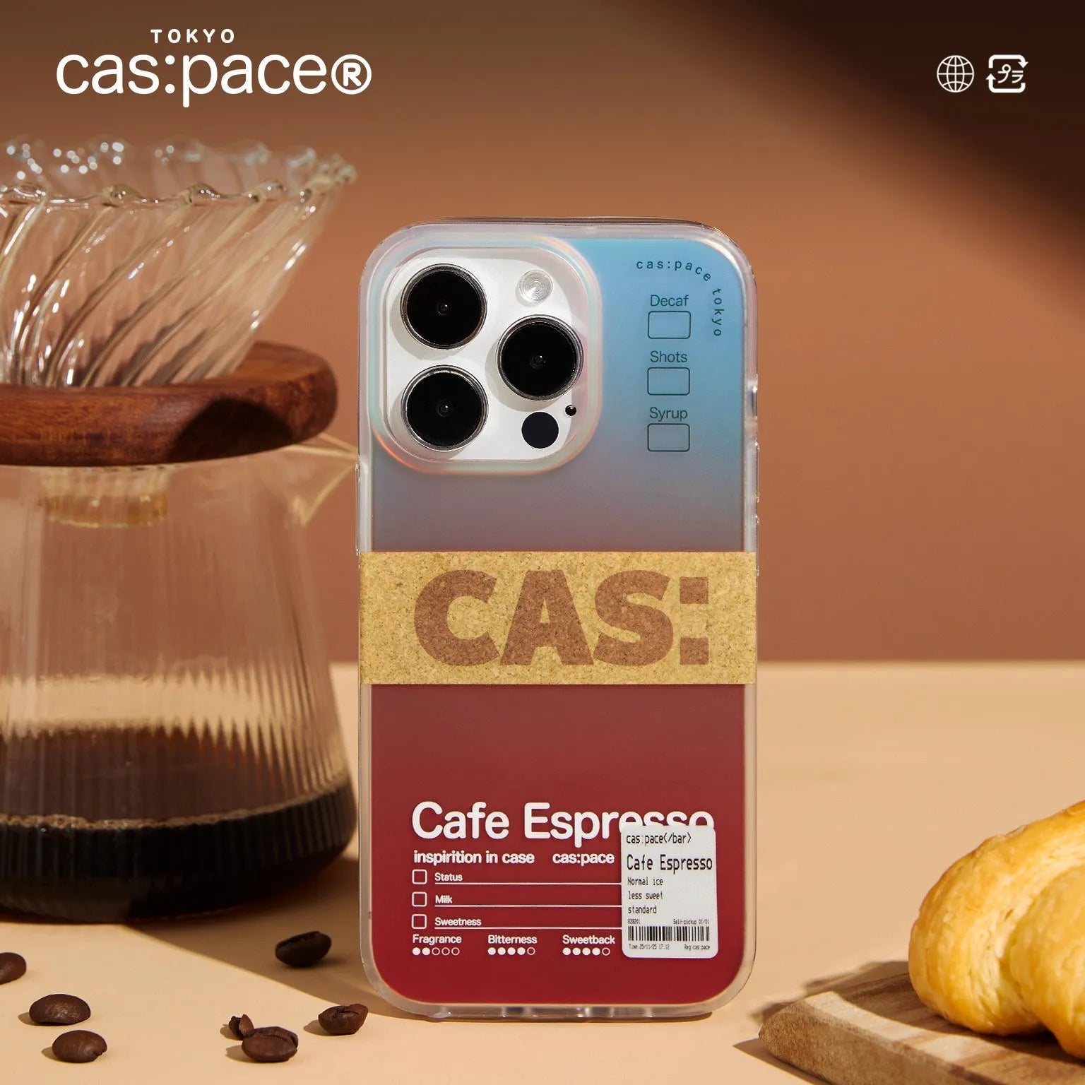 cas:pace 23A/W「espresso」携帯ケース - cas:pace 殼空間