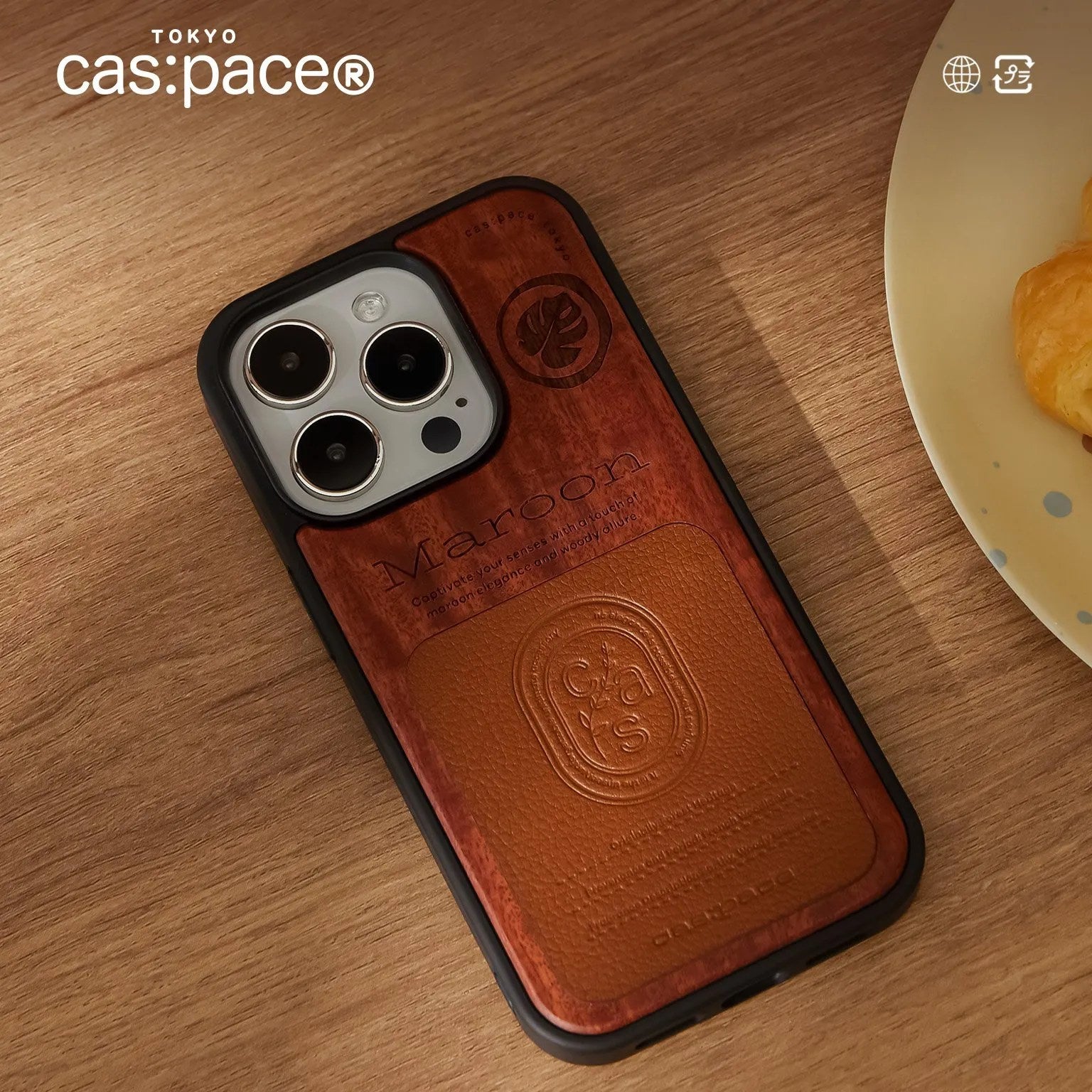 cas:pace 23A/W「marron」携帯ケース - cas:pace 殼空間