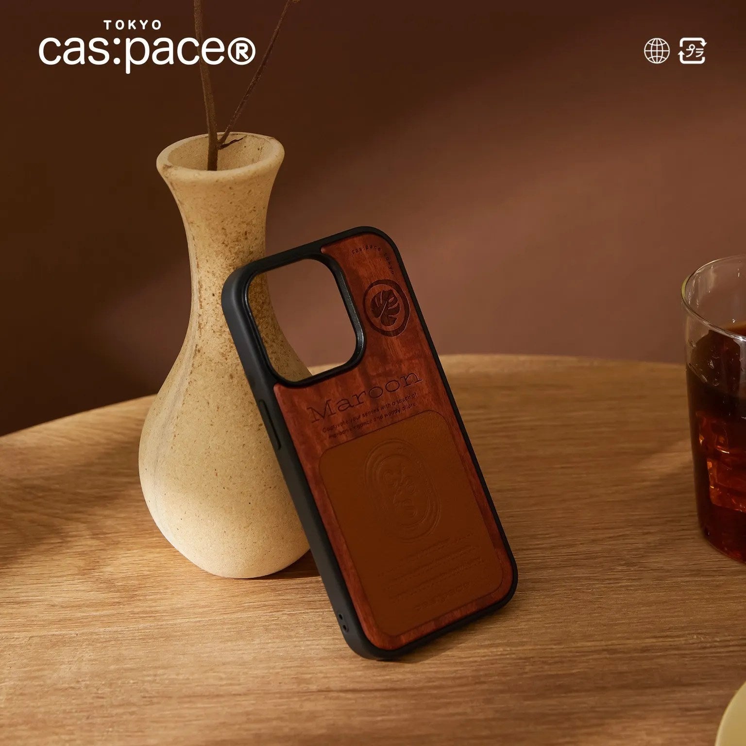 cas:pace 23A/W「marron」携帯ケース - cas:pace 殼空間