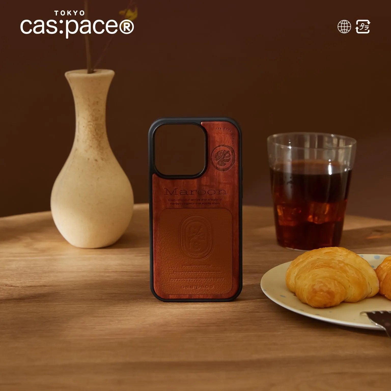 cas:pace 23A/W「marron」携帯ケース - cas:pace 殼空間