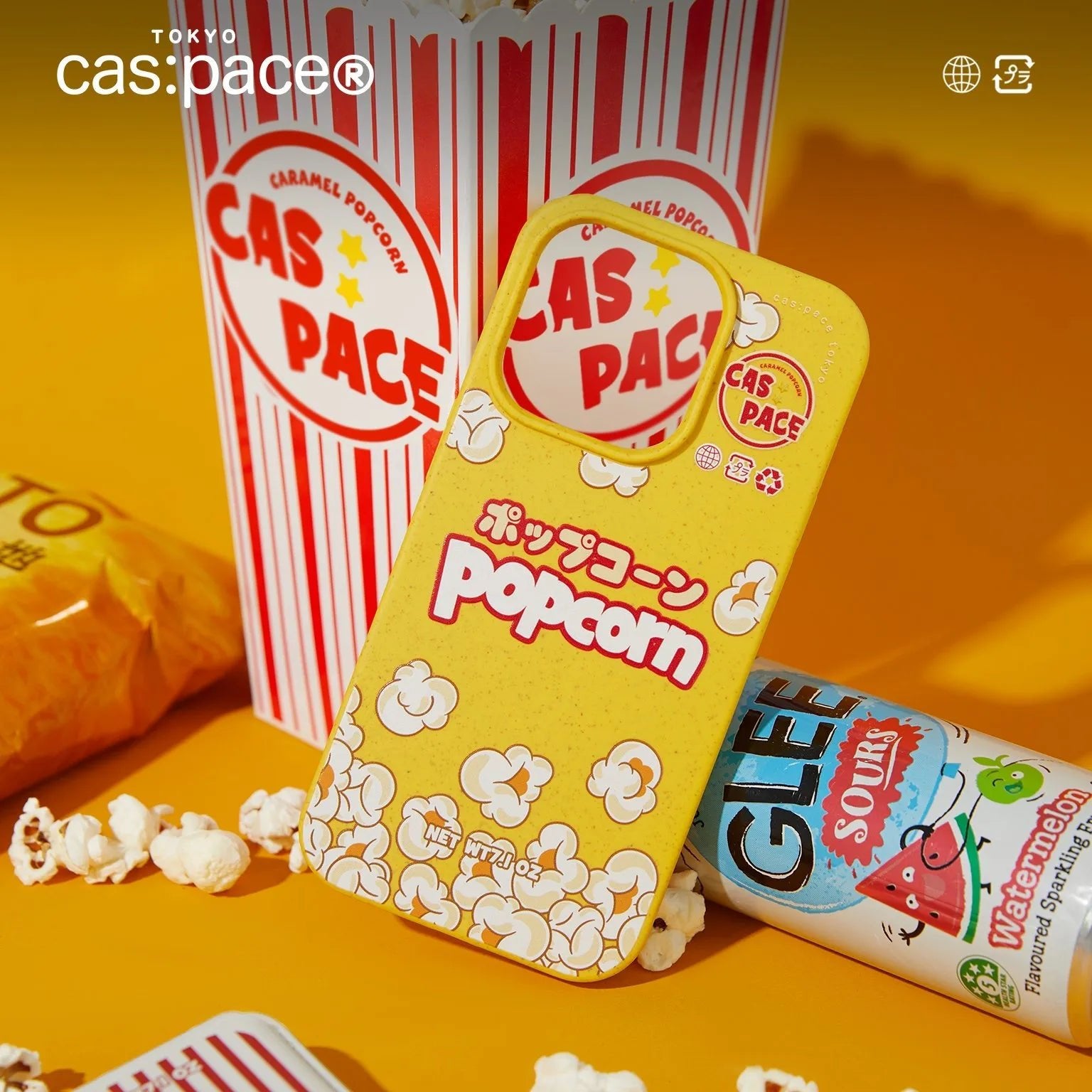 cas:pace 23A/W「popcorn」Magsafe対応携帯ケース - cas:pace 殼空間