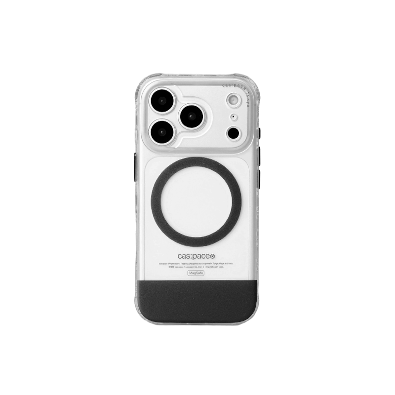 cas:pace 23S/S Magsafe対応「black ring」携帯ケース - cas:pace 殼空間