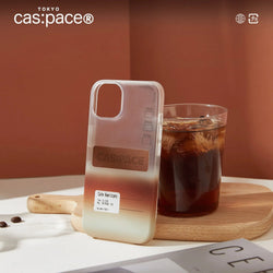 cas:pace 23S/S「americano」レザーインレイ携帯ケース - cas:pace 殼空間