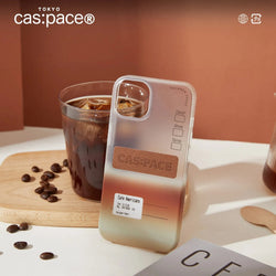 cas:pace 23S/S「americano」レザーインレイ携帯ケース - cas:pace 殼空間