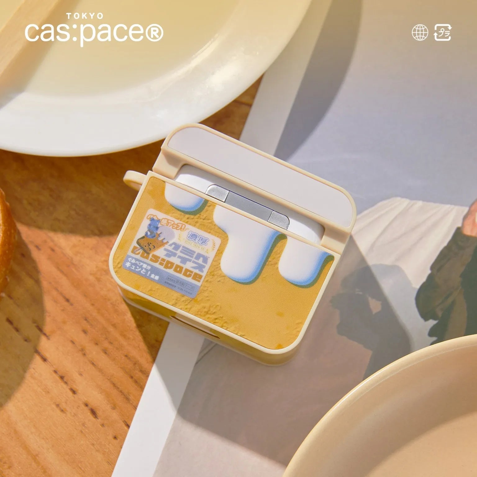 cas:pace 23S/S「gummybear ice」AirPods保護ケース - cas:pace 殼空間