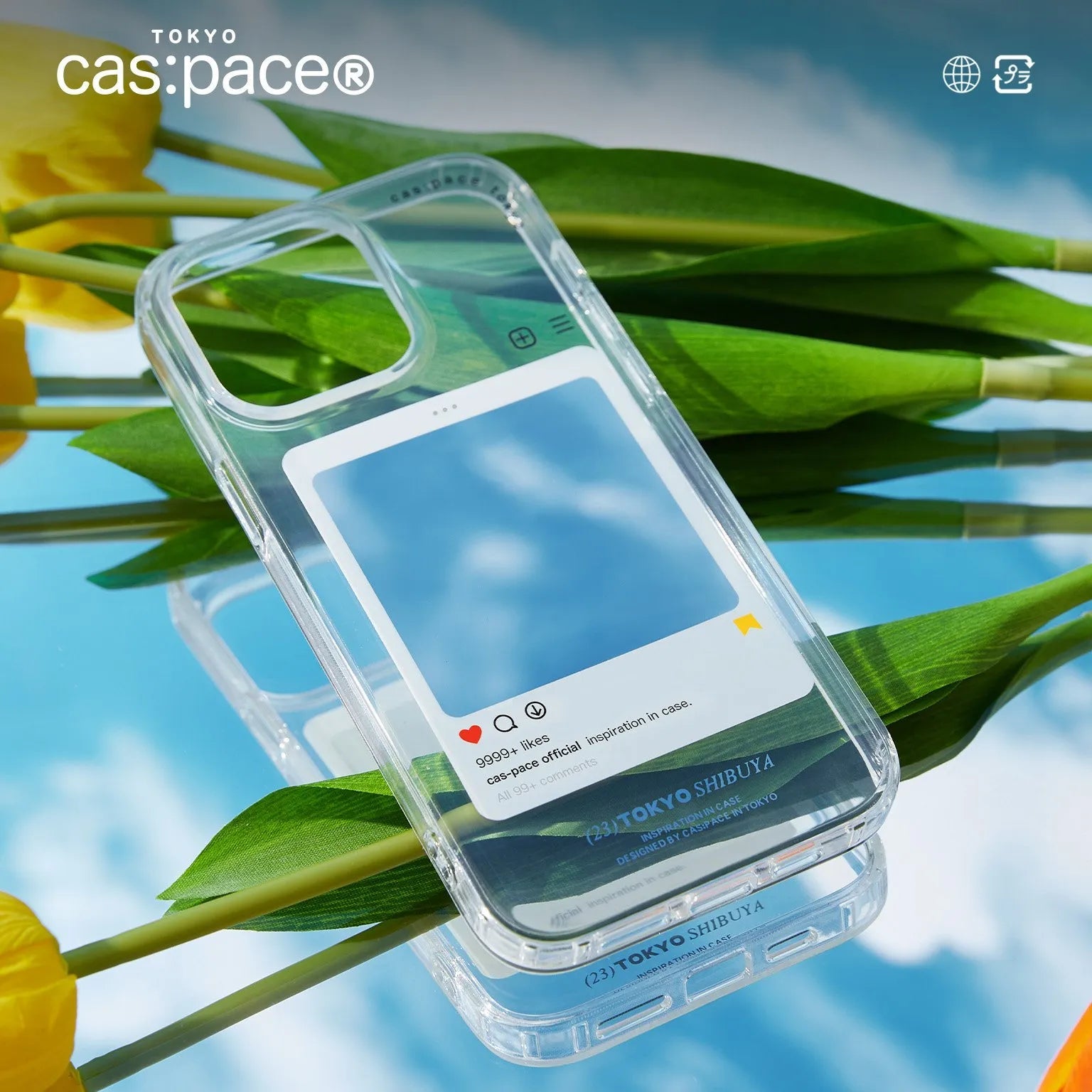 cas:pace 23S/S「ins mirror」携帯ケース - cas:pace 殼空間