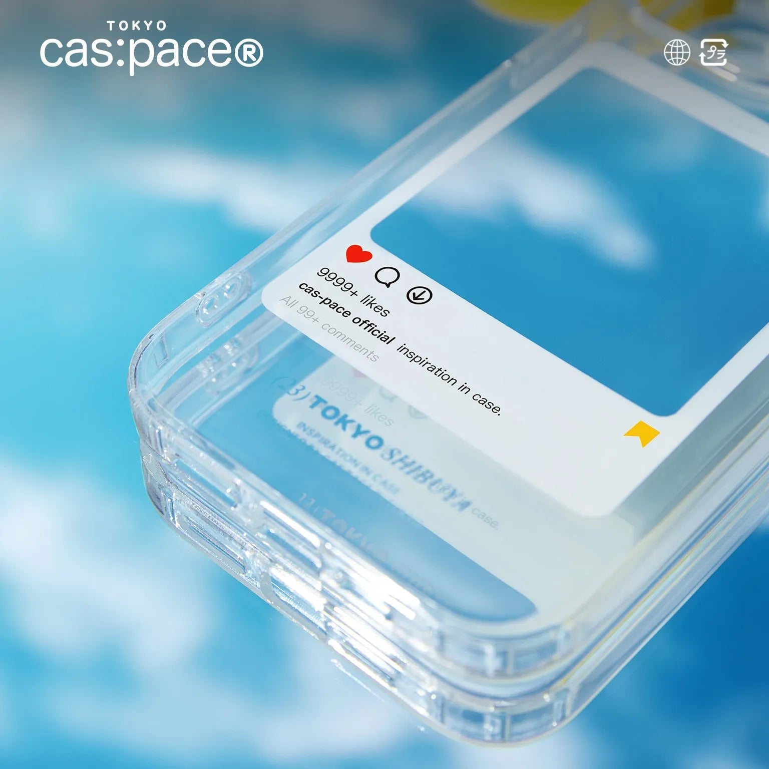 cas:pace 23S/S「ins mirror」携帯ケース - cas:pace 殼空間