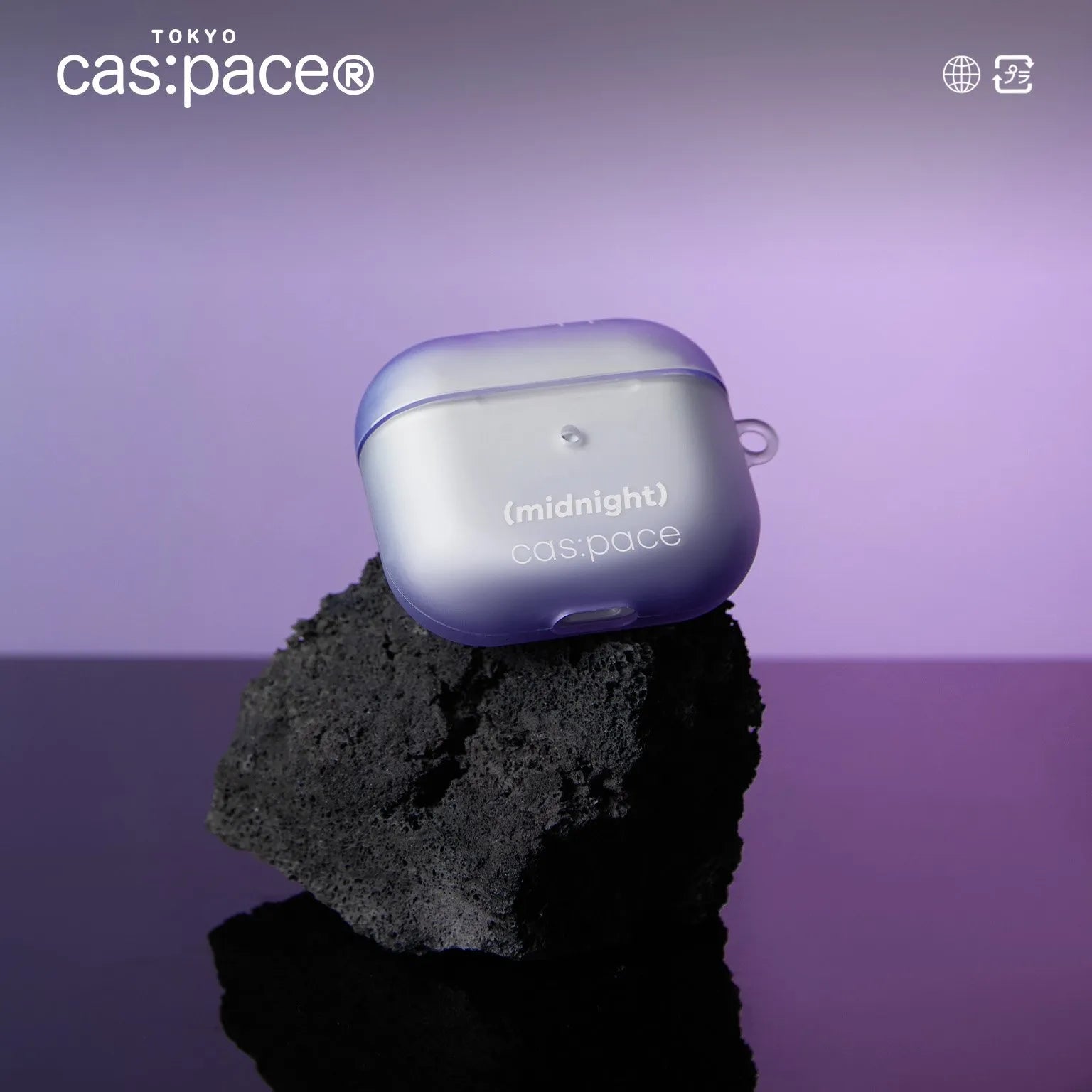 cas:pace 23S/S「midnight」AirPods保護ケース - cas:pace 殼空間