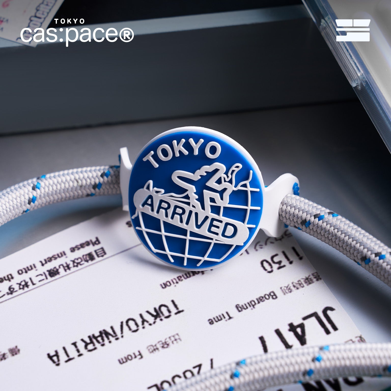 cas:pace 24A/W「enjoy the trip」携帯ストラップ - cas:pace 殼空間