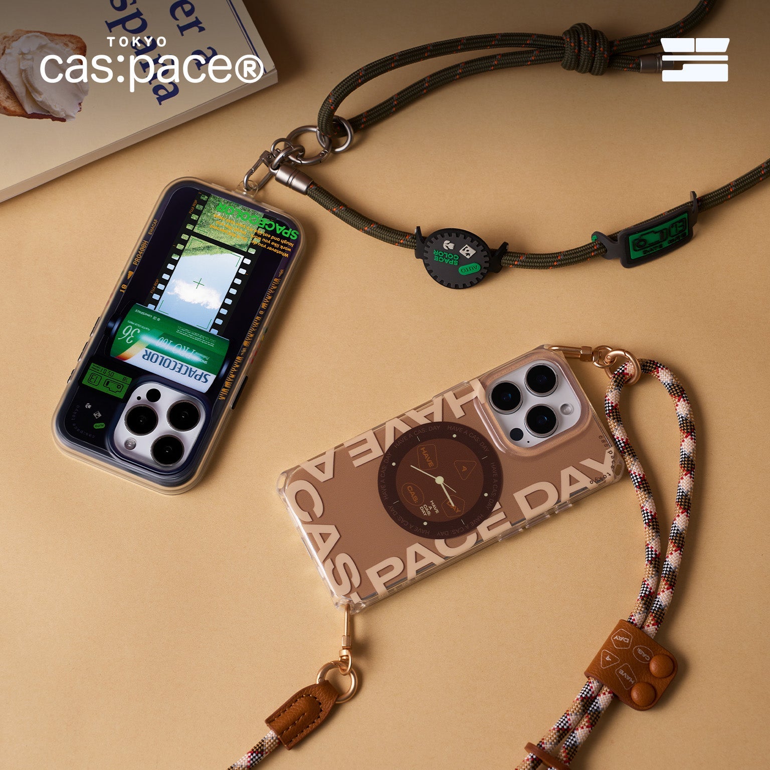 cas:pace 24A/W「have a cas:day」携帯ストラップ - cas:pace 殼空間