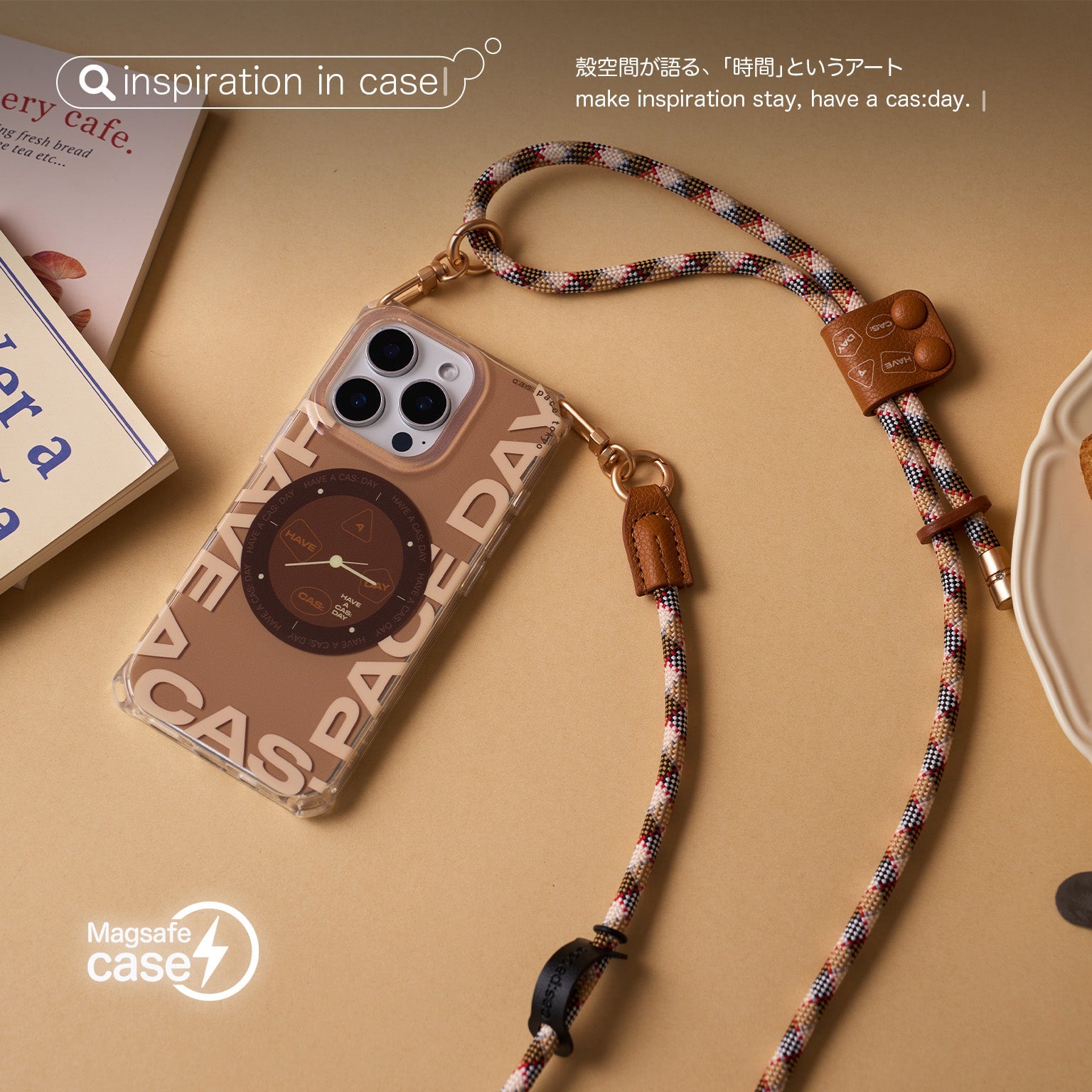 cas:pace 24A/W「have a cas:day」携帯ストラップ - cas:pace 殼空間