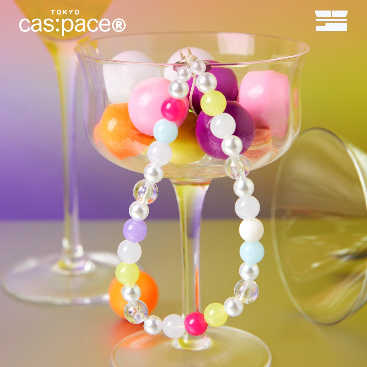 cas:pace 24A/W「moodcolor」携帯ストラップ - cas:pace 殼空間