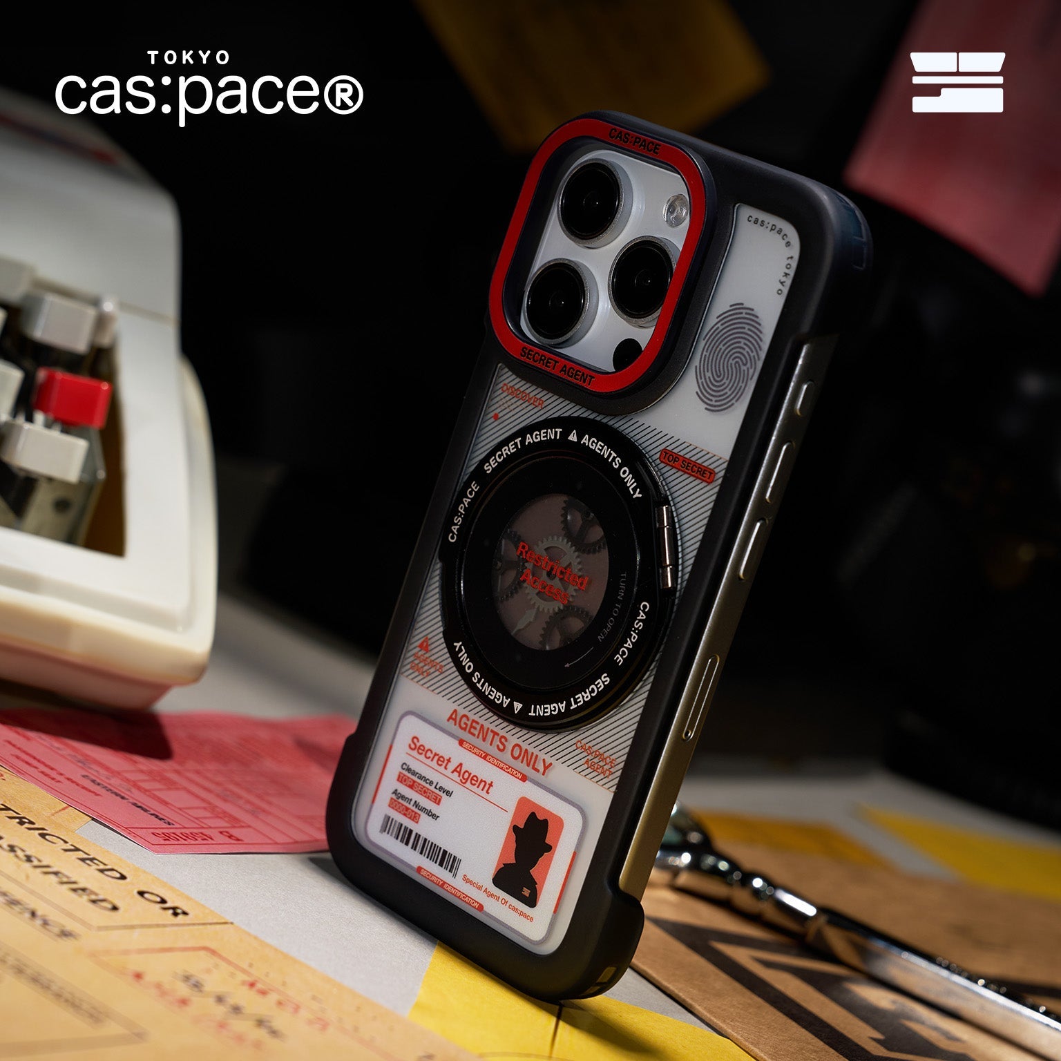 cas:pace 24A/W「secret agent」携帯ケース - cas:pace 殼空間