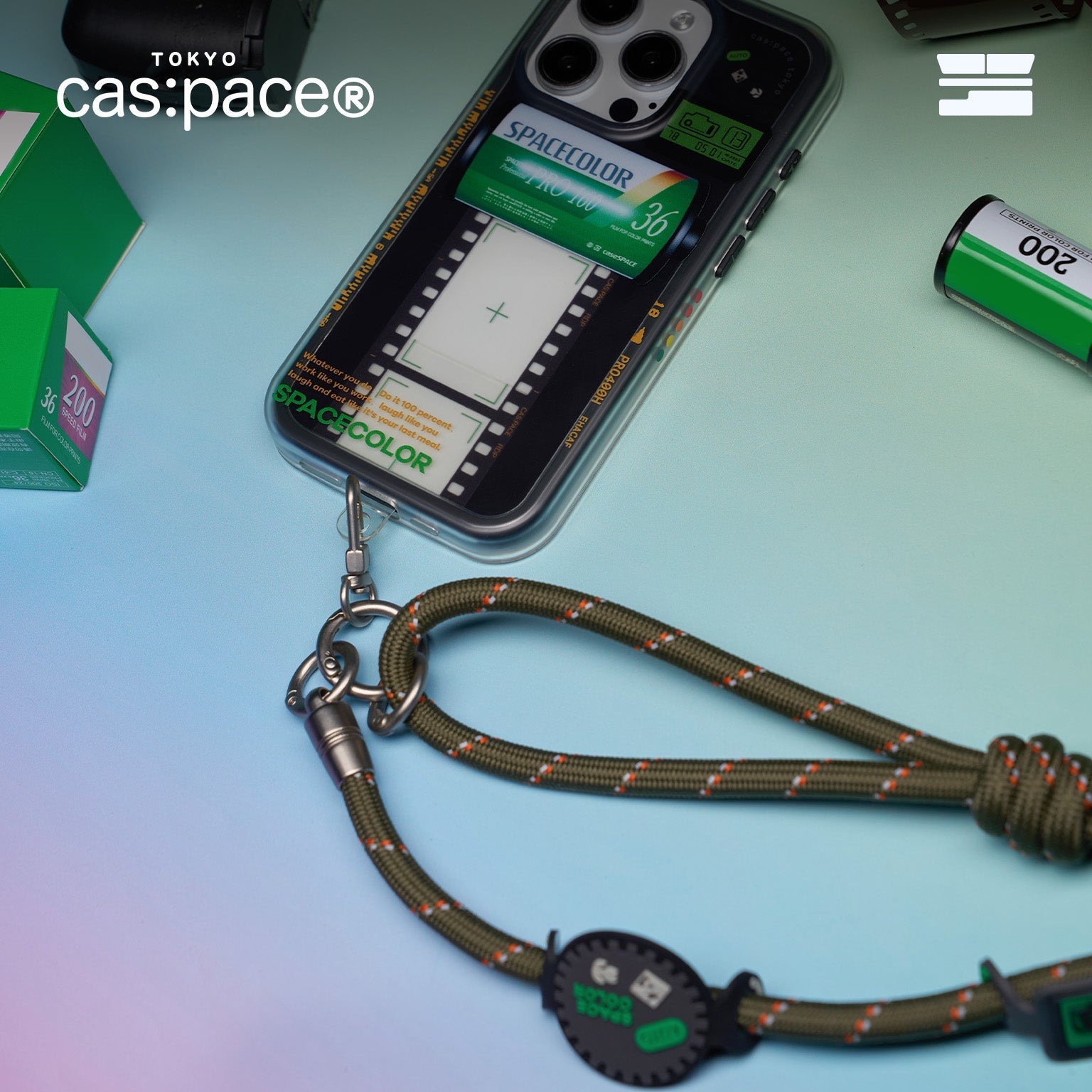 cas:pace 24A/W「spacecolor」携帯ストラップ - cas:pace 殼空間