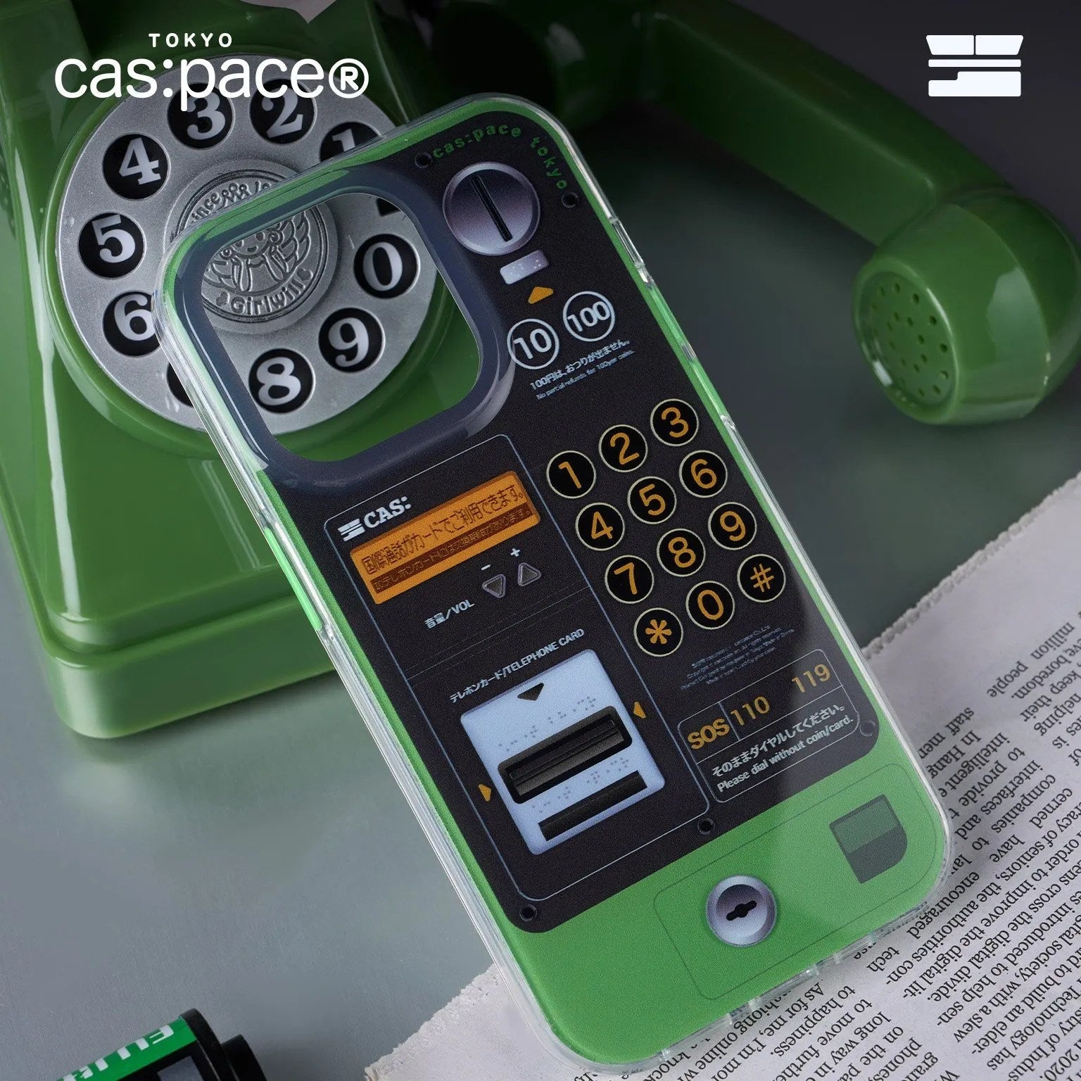 cas:pace 24S/S「公衆電話」携帯ケース - cas:pace 殼空間
