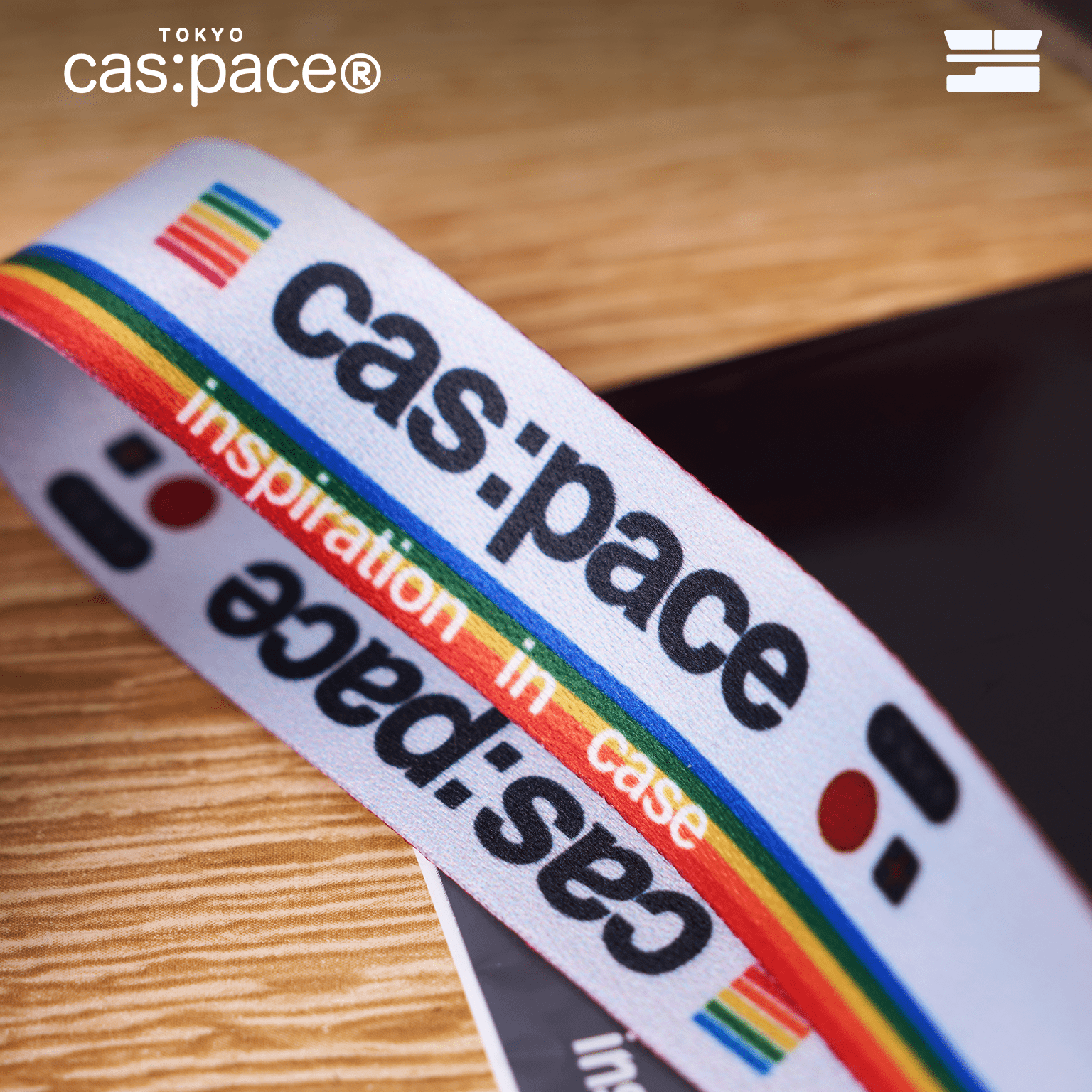 cas:pace 24S/S「カメラ」携帯ストラップ - cas:pace 殼空間