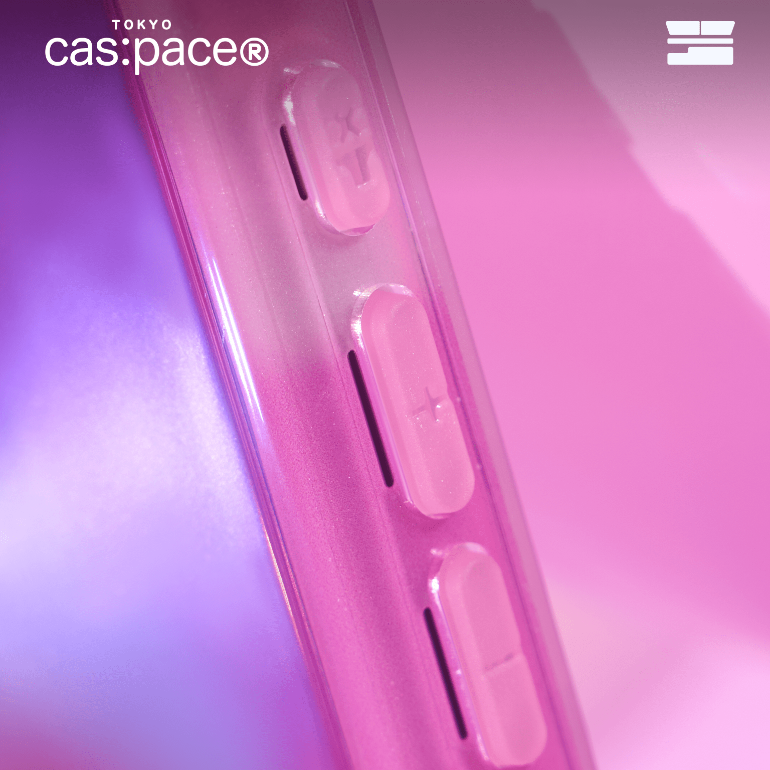 cas:pace 24S/S「ピンクダイヤモンド」携帯ケース - cas:pace 殼空間