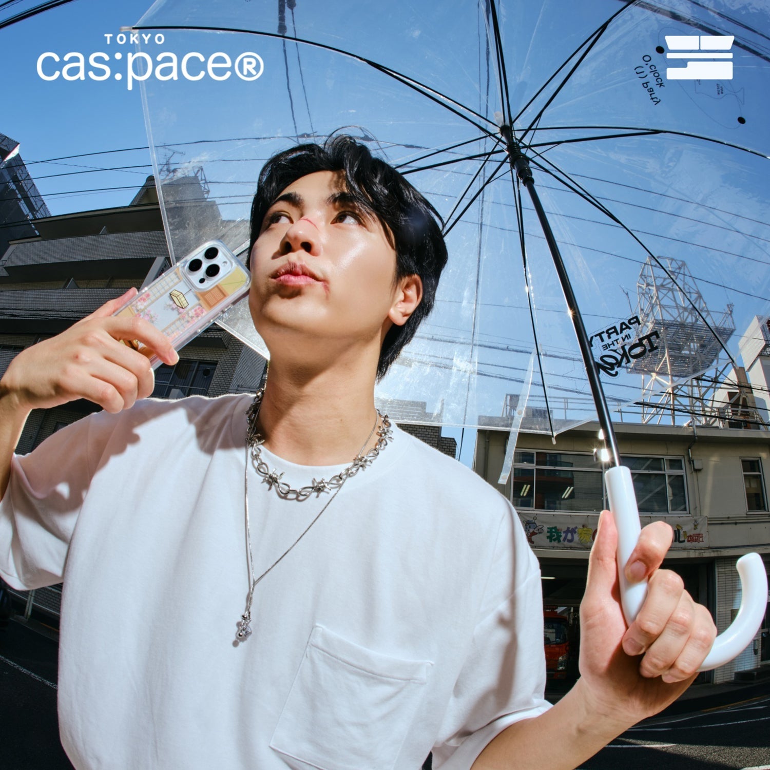 cas:pace 24S/S「桜吹雪」流砂携帯ケース - cas:pace 殼空間
