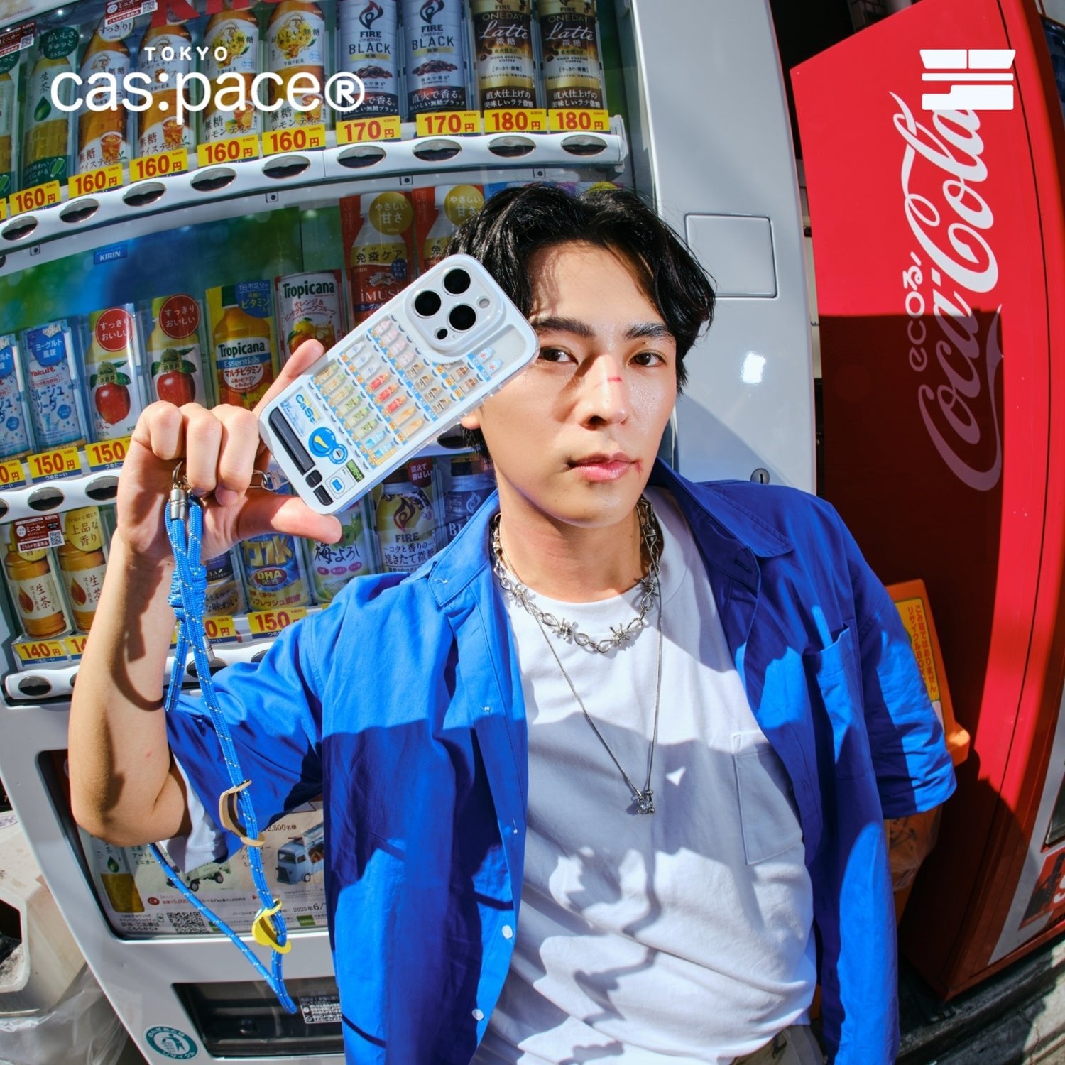 cas:pace 24S/S「自動販売機」携帯ケース - cas:pace 殼空間