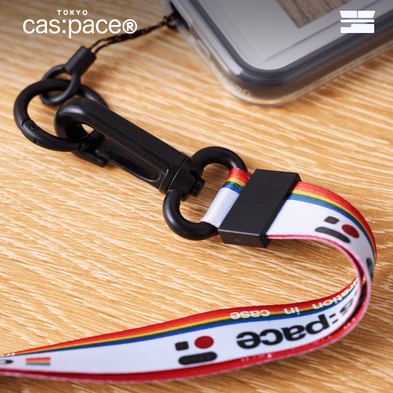 cas:pace 24S/S「カメラ」携帯ストラップ - cas:pace 殼空間