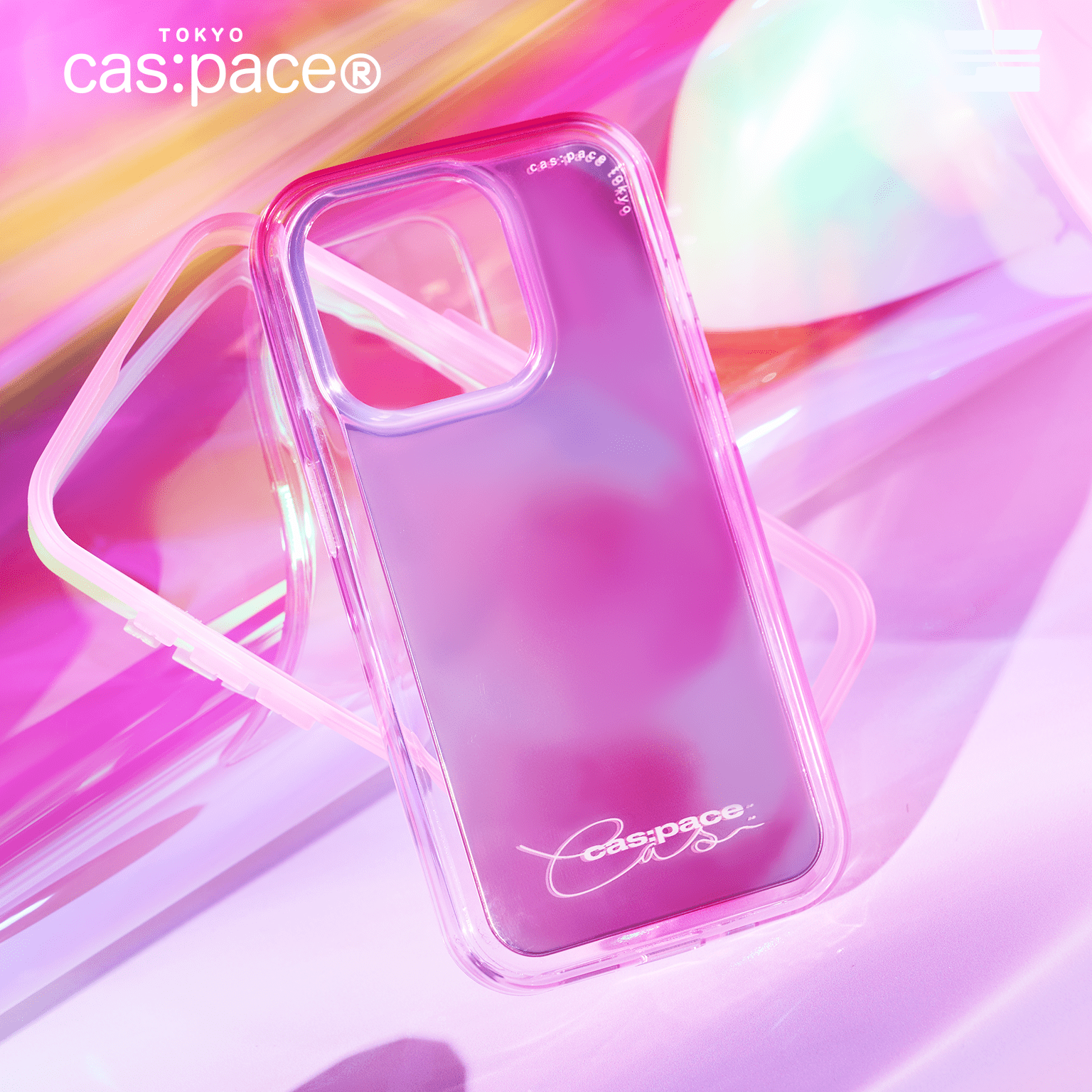 cas:pace 24S/S「ピンクダイヤモンド」携帯ケース - cas:pace 殼空間