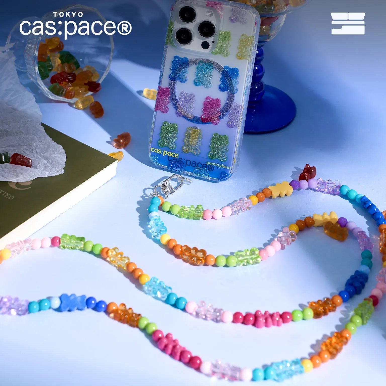 cas:pace 24S/S「グミベア」携帯ストラップ - cas:pace 殼空間