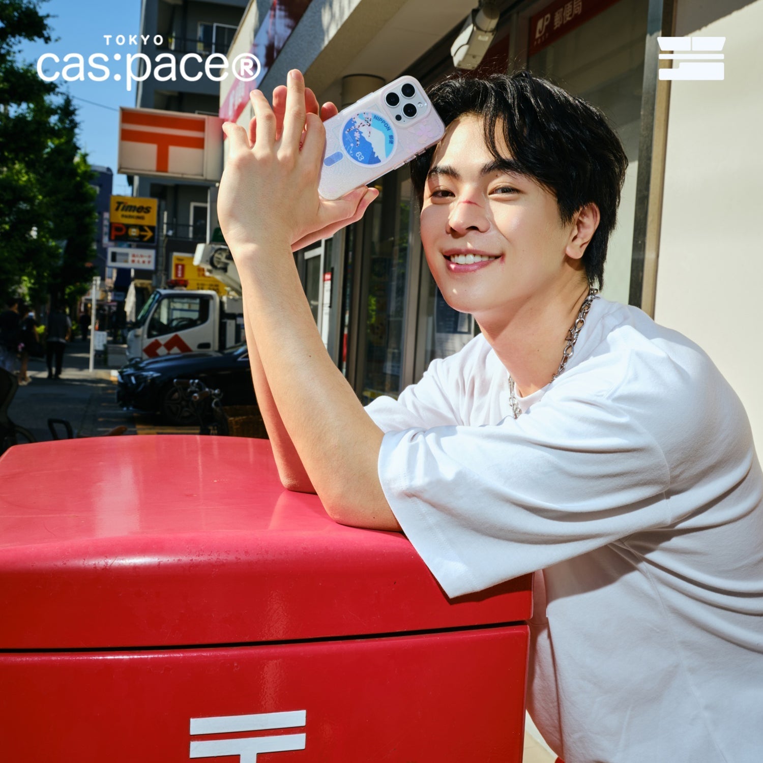 cas:pace 24S/S MagSafe対応「Fuji Stamp」携帯ケース - cas:pace 殼空間