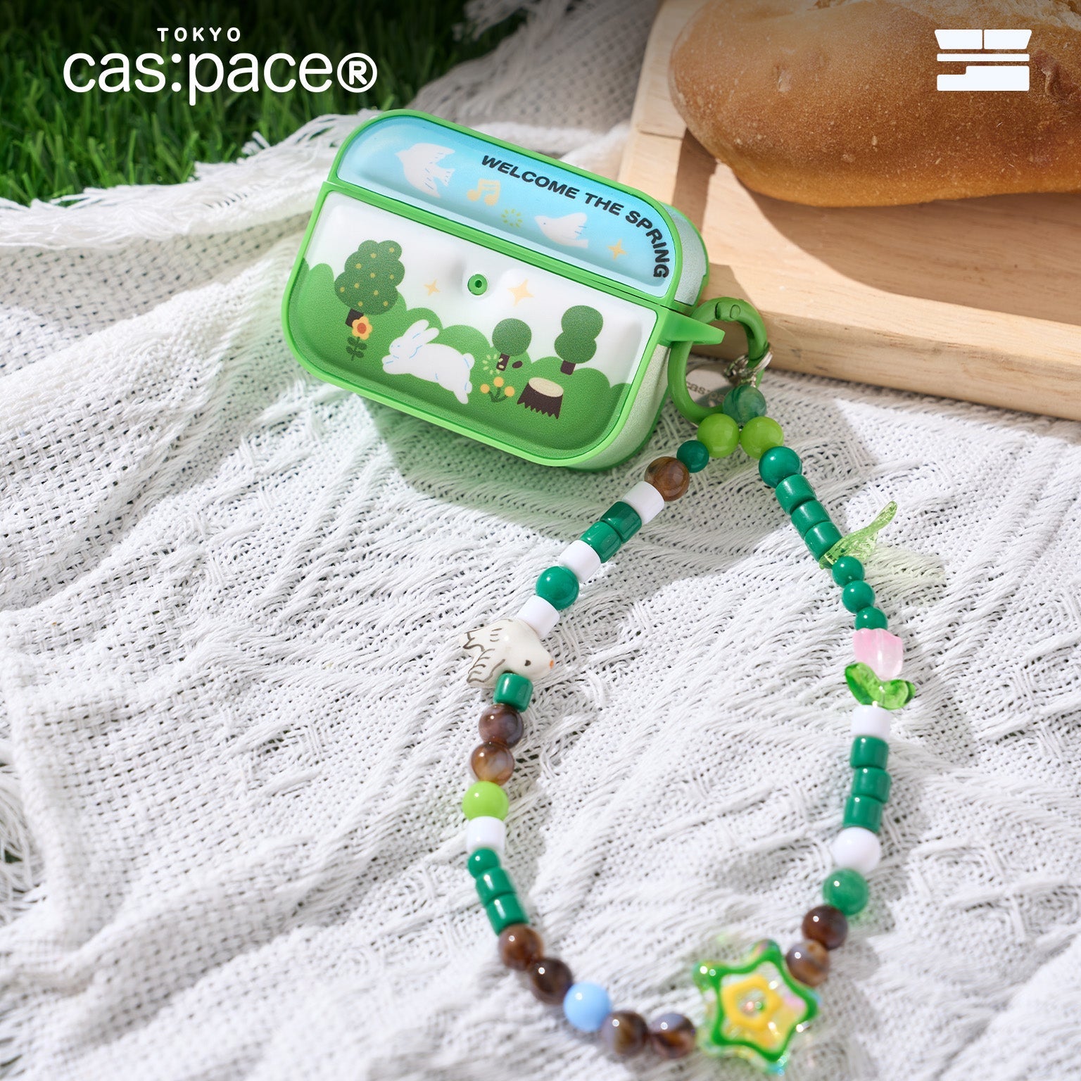 cas:pace 24S/S 「spring outing」AirPodsケース - cas:pace 殼空間