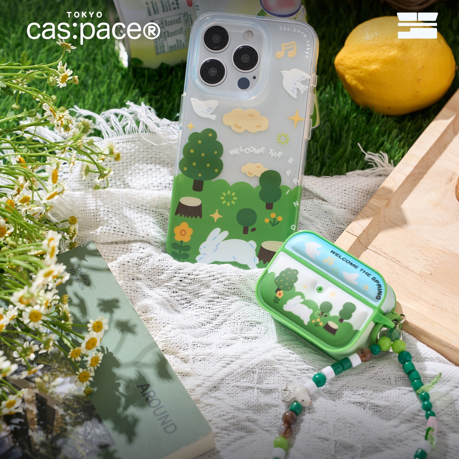 cas:pace 24S/S 「spring outing」AirPodsケース - cas:pace 殼空間