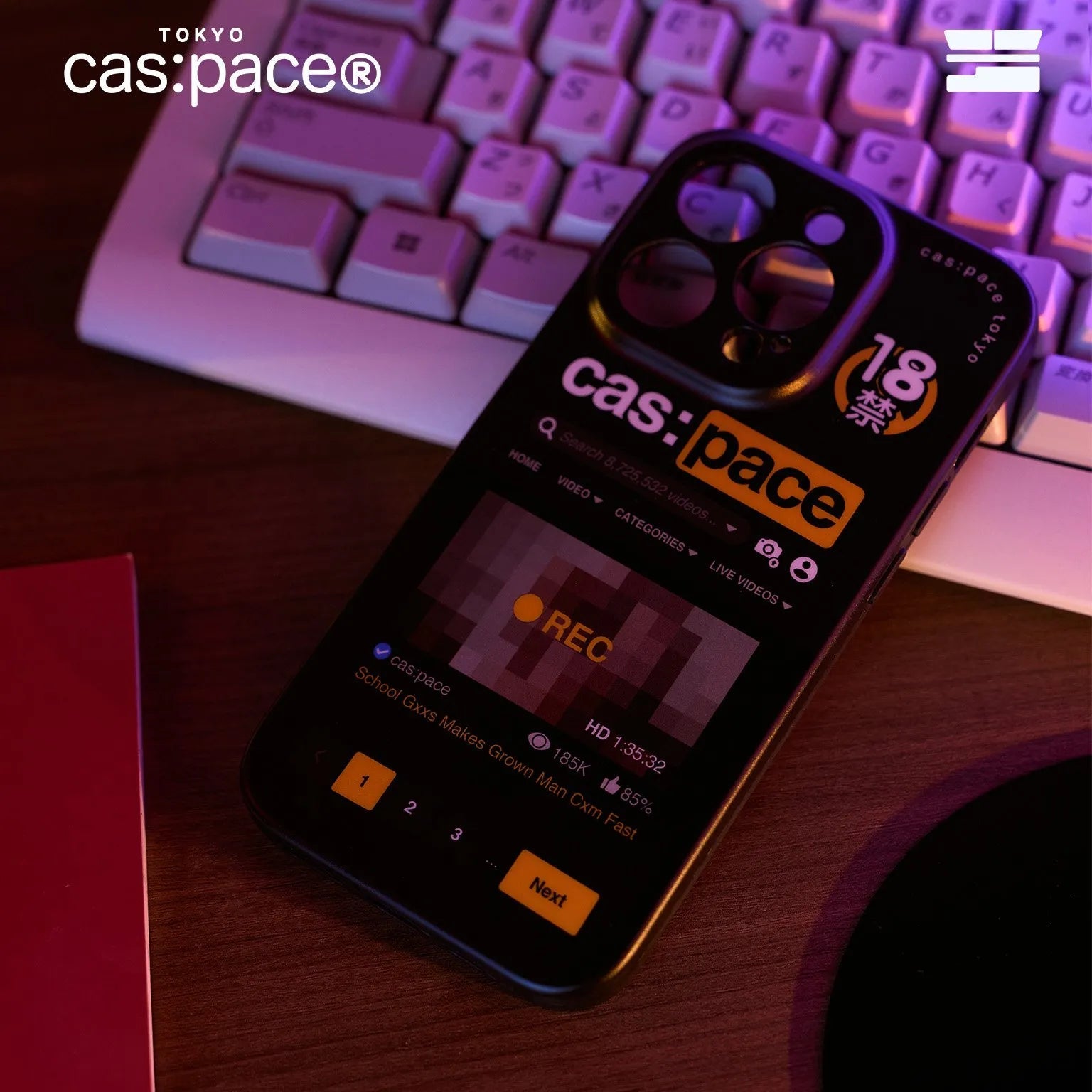 cas:pace 24S/S「18禁」携帯ケース - cas:pace 殼空間