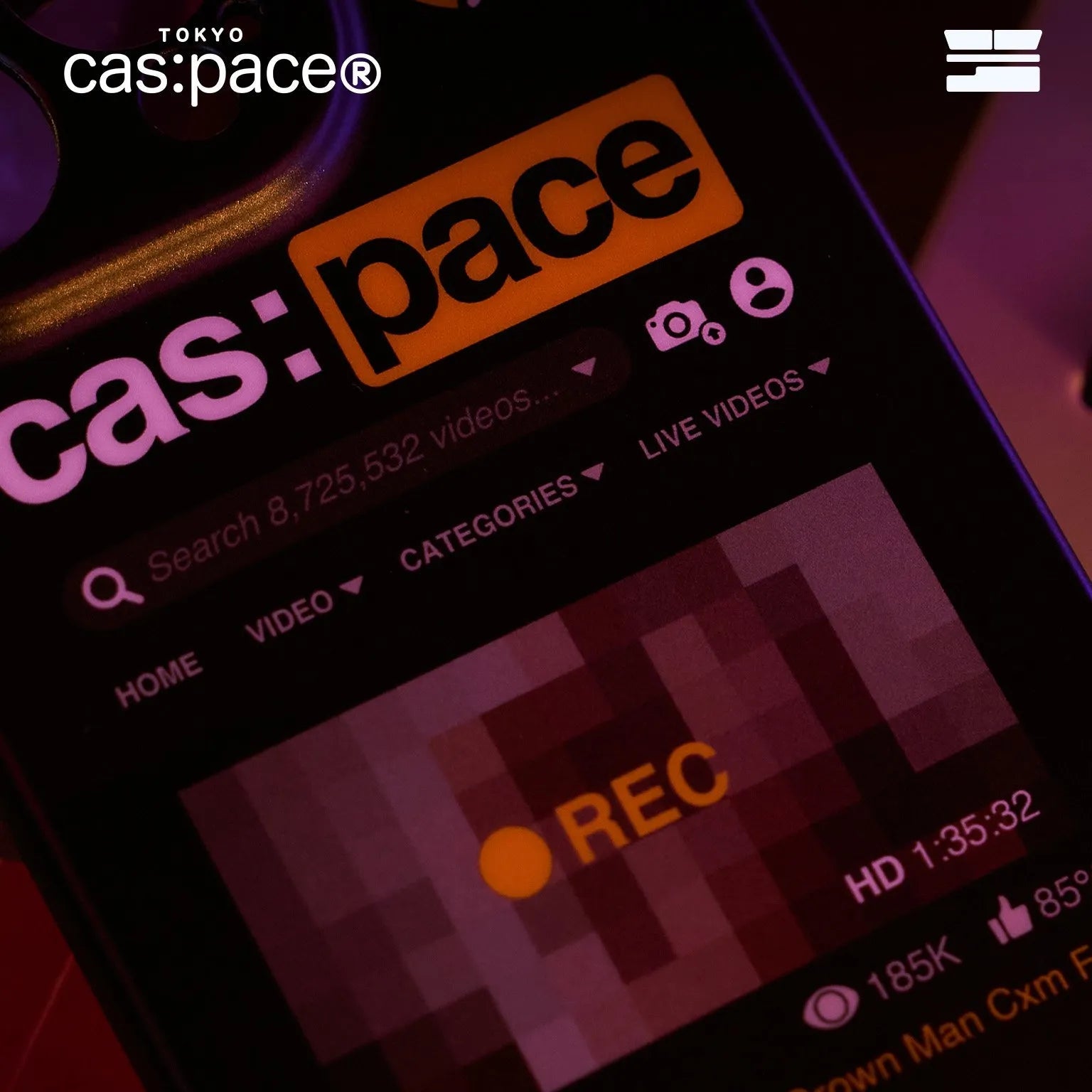cas:pace 24S/S「18禁」携帯ケース - cas:pace 殼空間
